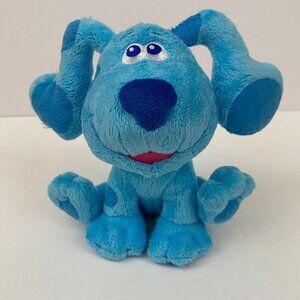 Blues Clues and You Blue Sitting Dog Plush Stuffed Animal Toy Character TV Show